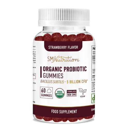 Probiotic Gummies for Gut Health – 60 Count
