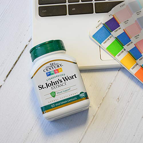 St. John's Wort Extract Veg Capsules, 60 Count