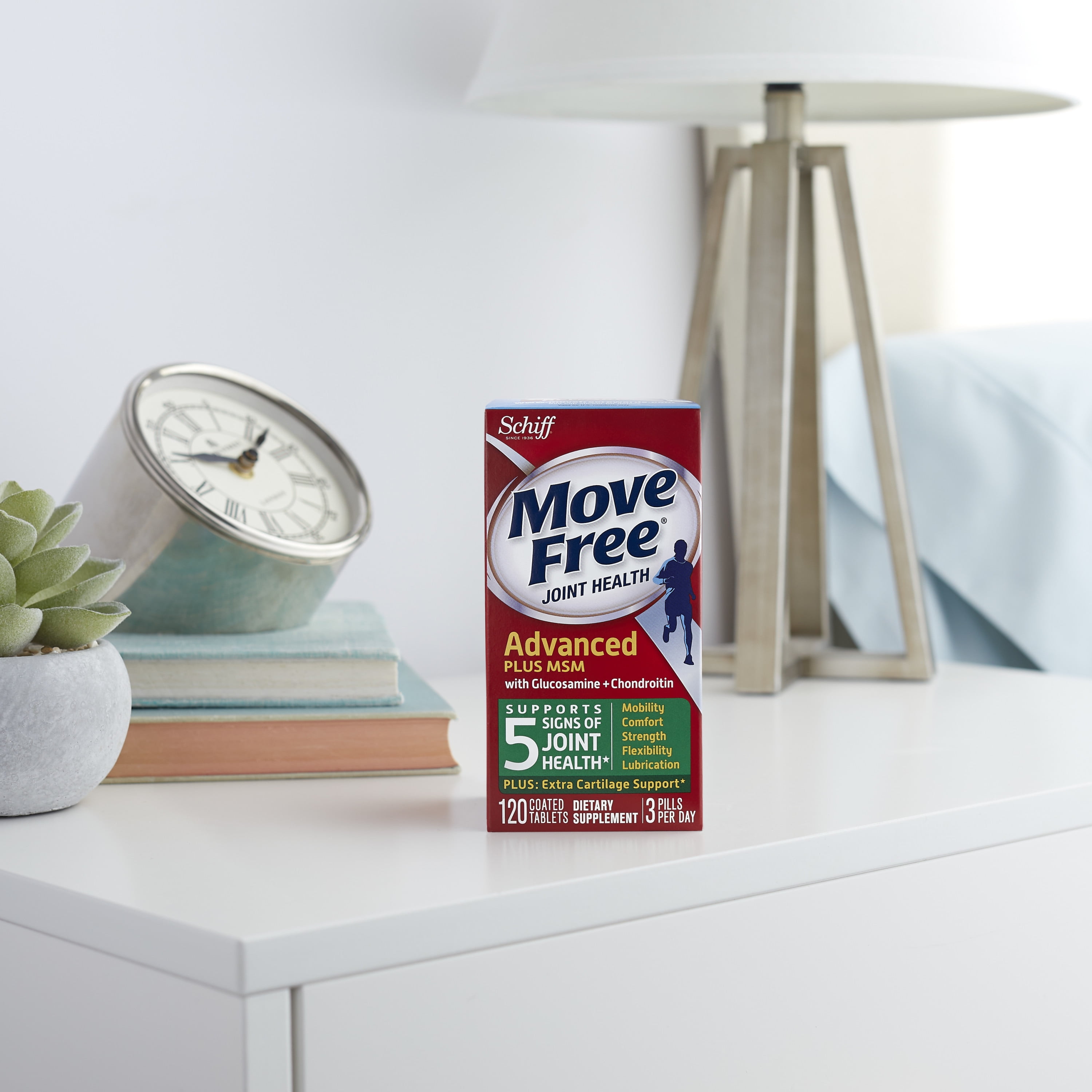 Move Free Advanced Plus MSM, 120 Tablets