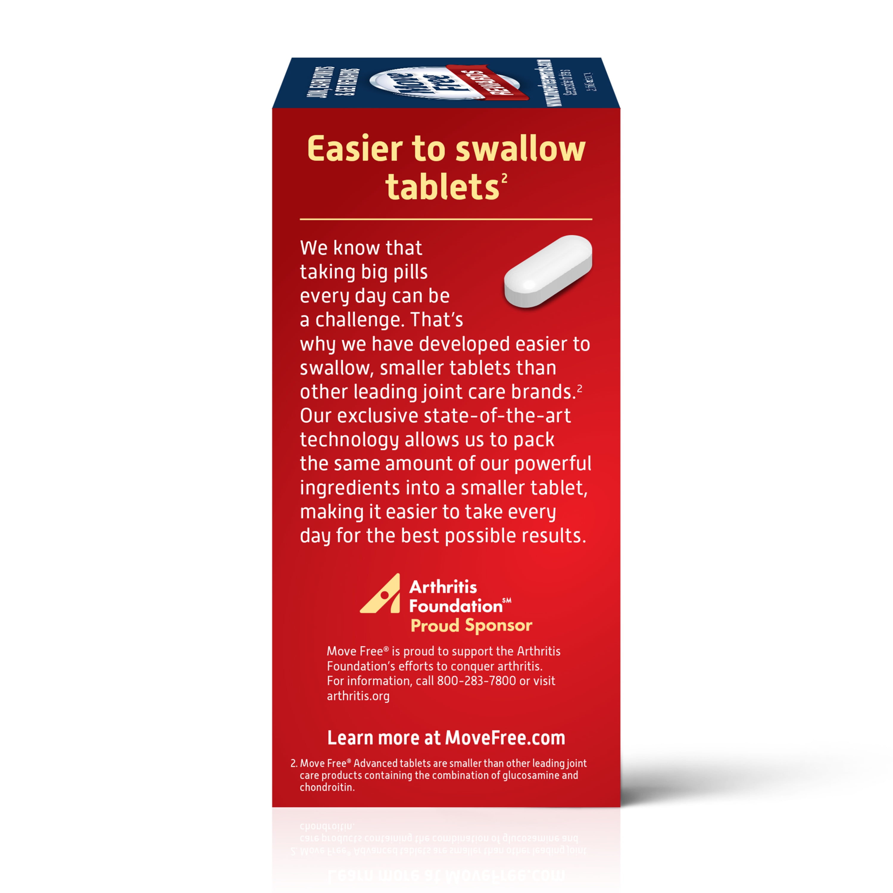 Move Free Advanced Plus MSM, 120 Tablets