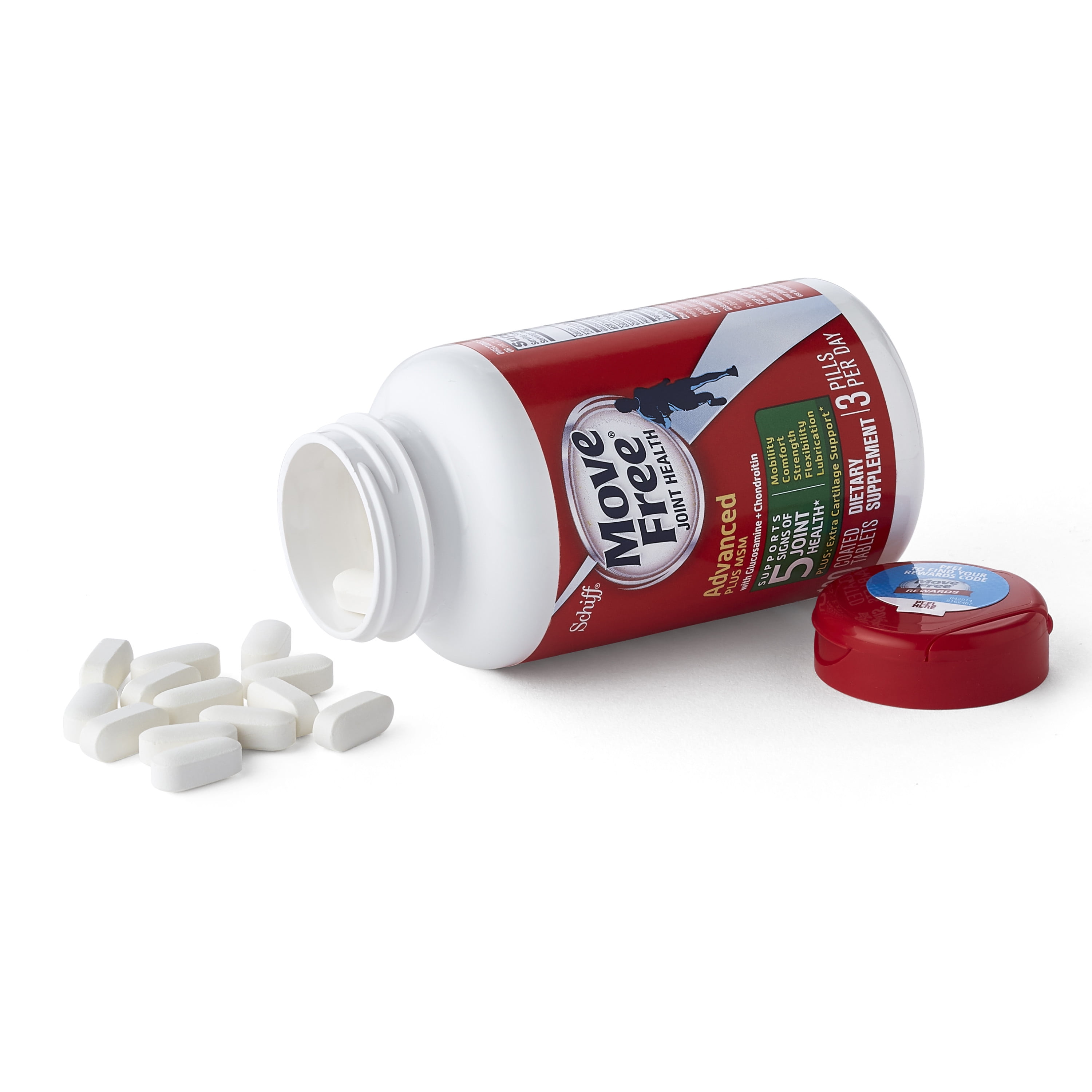 Move Free Advanced Plus MSM, 120 Tablets