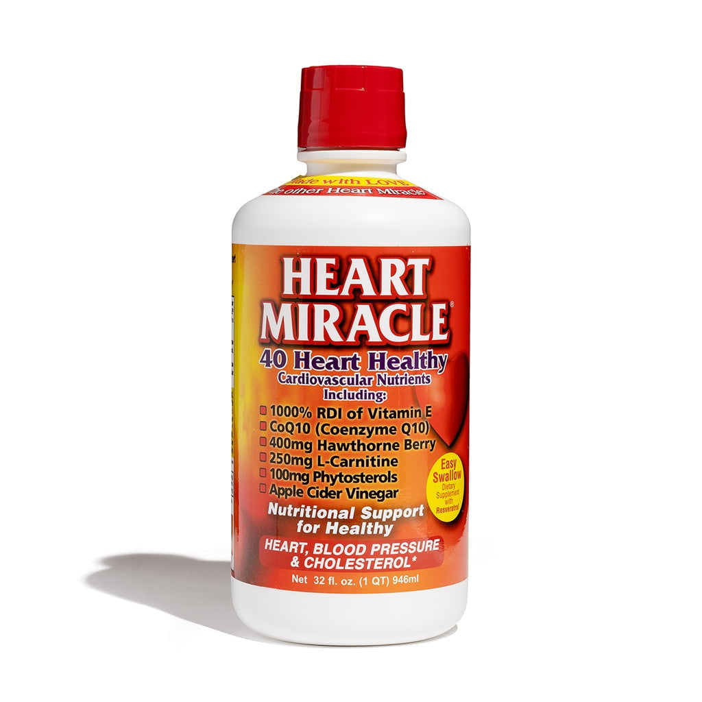 Heart Miracle Liquid Formula by Century Systems, 32 Oz