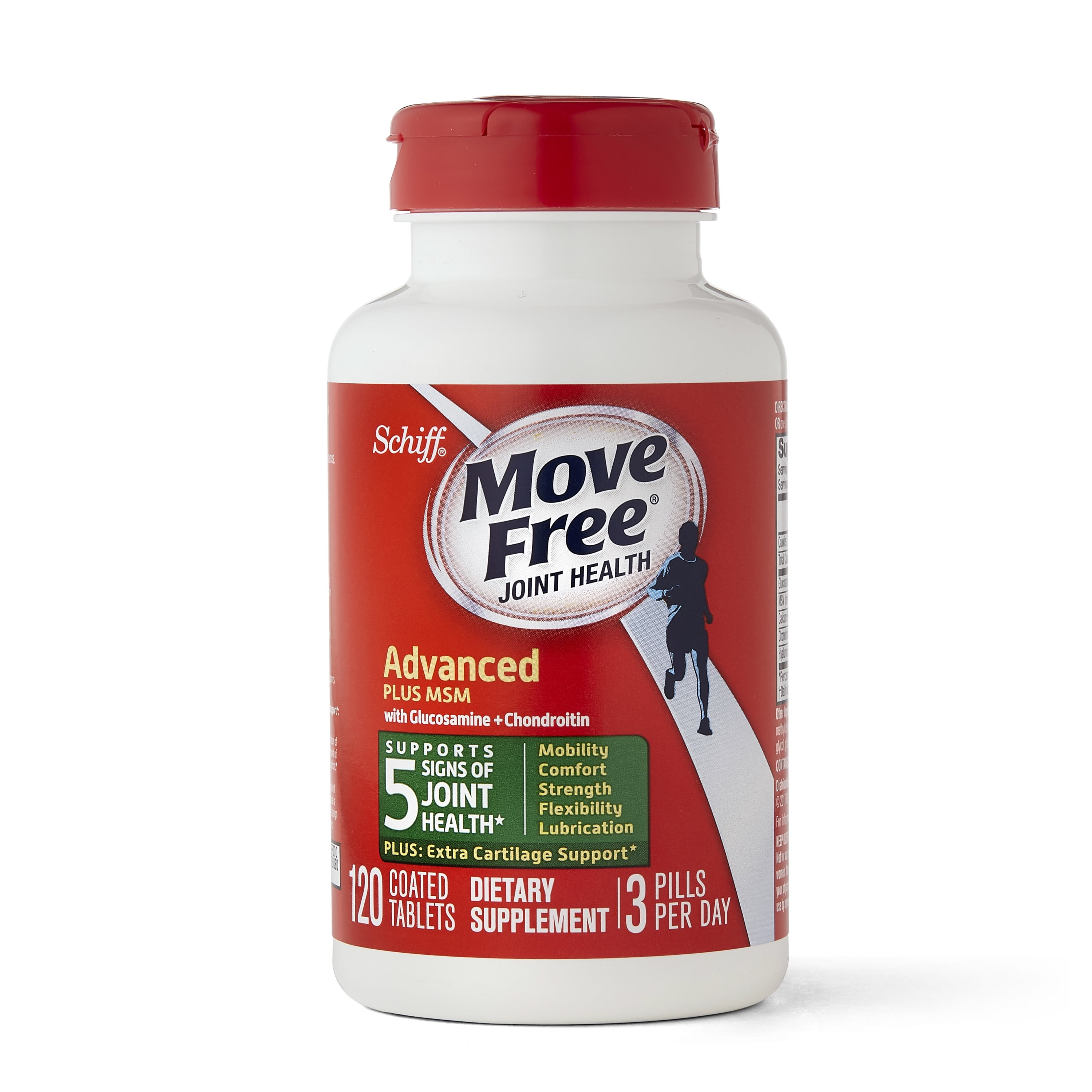 Move Free Advanced Plus MSM, 120 Tablets