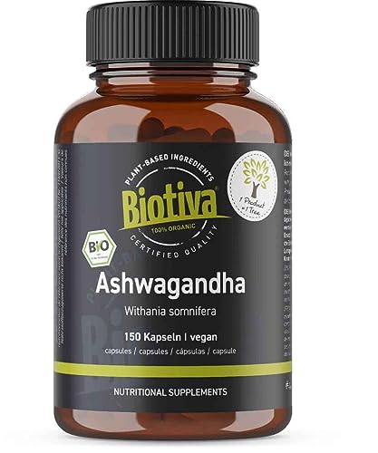 Biotiva Ashwagandha 1500mg - 150 Capsules