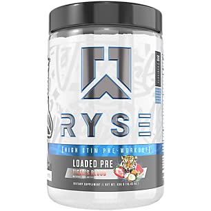 RYSE Core Loaded Pre Pump - Tiger's Blood Flavor