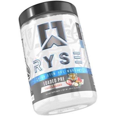 RYSE Core Loaded Pre Pump - Tiger's Blood Flavor