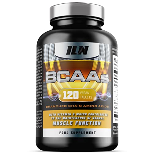 High-Dose BCAA Capsules for Vegans - 120 Tablets