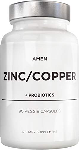 Zinc & Copper Probiotics – 90 Vegan Capsules