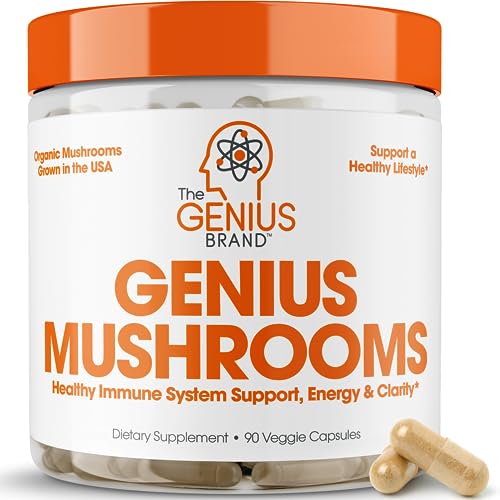 Genius Mushroom: Immune & Brain Support Supplement