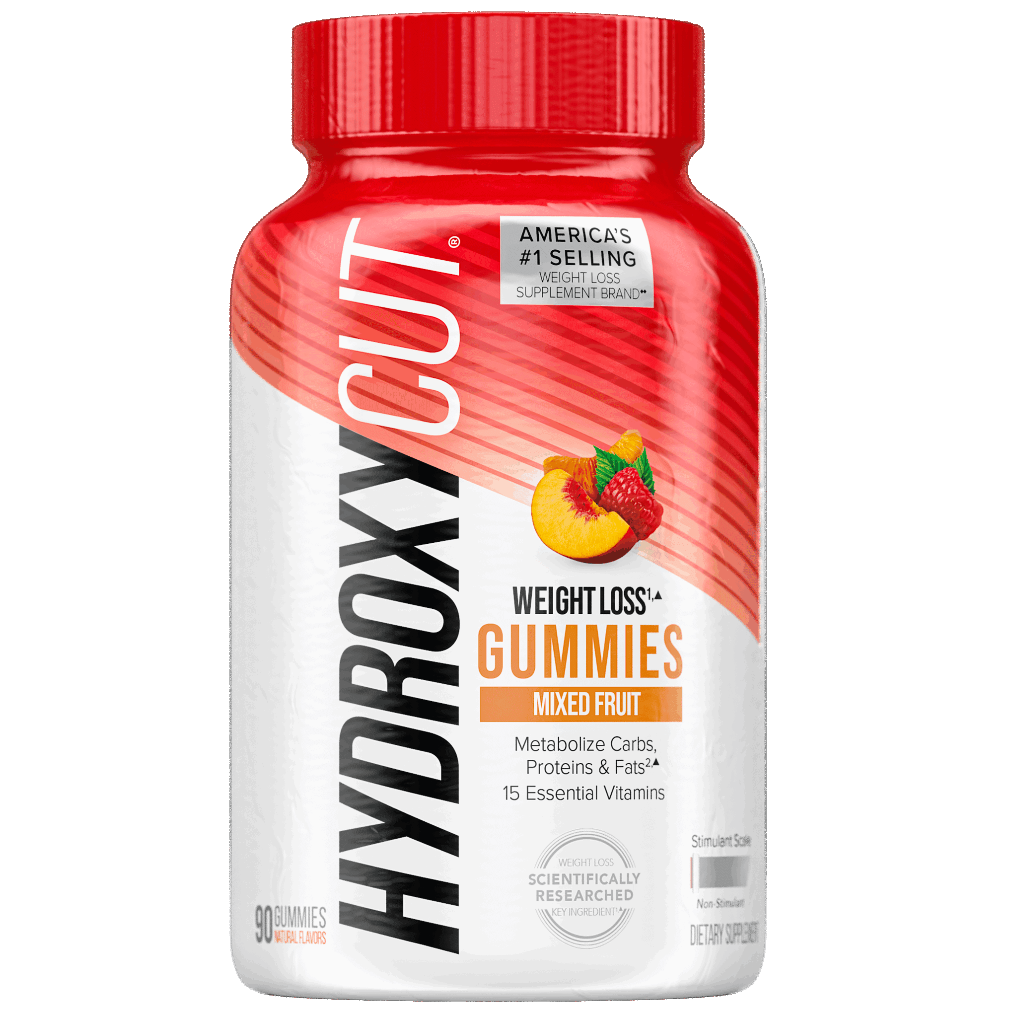 Caffeine-Free Hydroxycut Gummies with 15 Vitamins