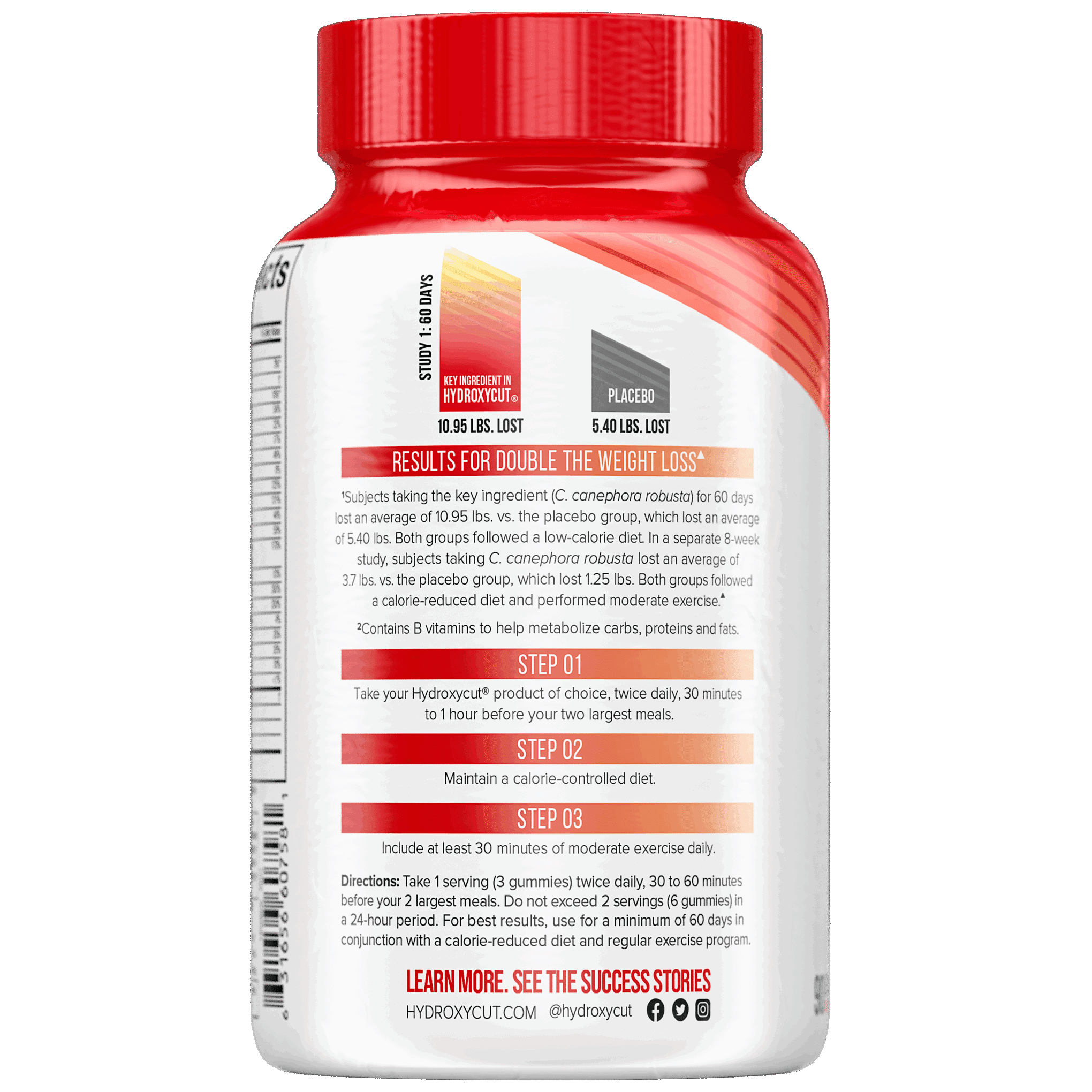 Caffeine-Free Hydroxycut Gummies with 15 Vitamins