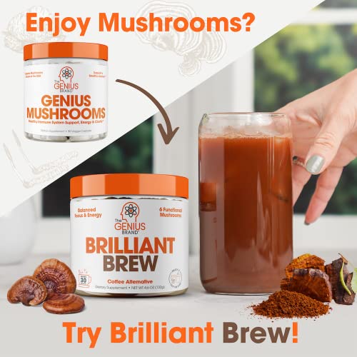 Genius Mushroom: Immune & Brain Support Supplement