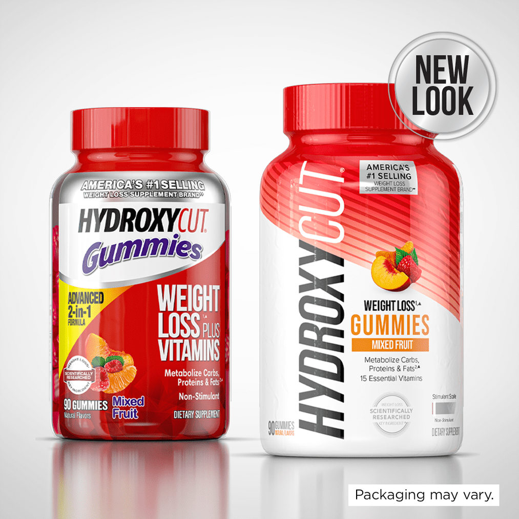 Caffeine-Free Hydroxycut Gummies with 15 Vitamins