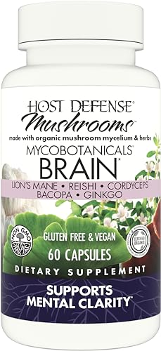 Host Defense Brain Capsules for Memory and Focus