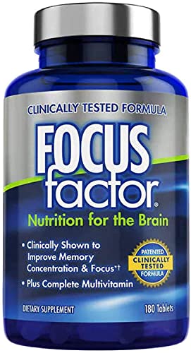 Focus Factor Brain Supplement for Memory & Clarity