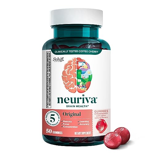 Neuriva Brain Health Strawberry Gummies - 50 Count