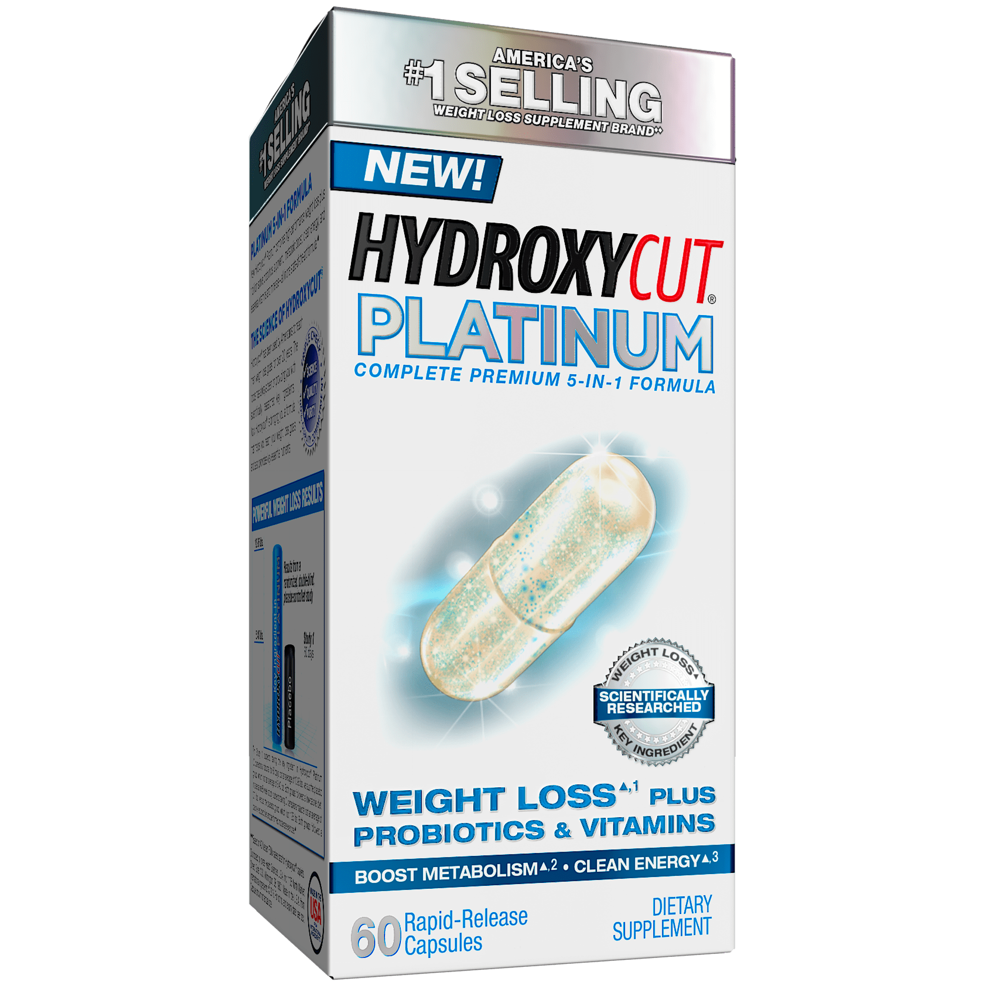 Weight Loss Supplements with Probiotics and Vitamins