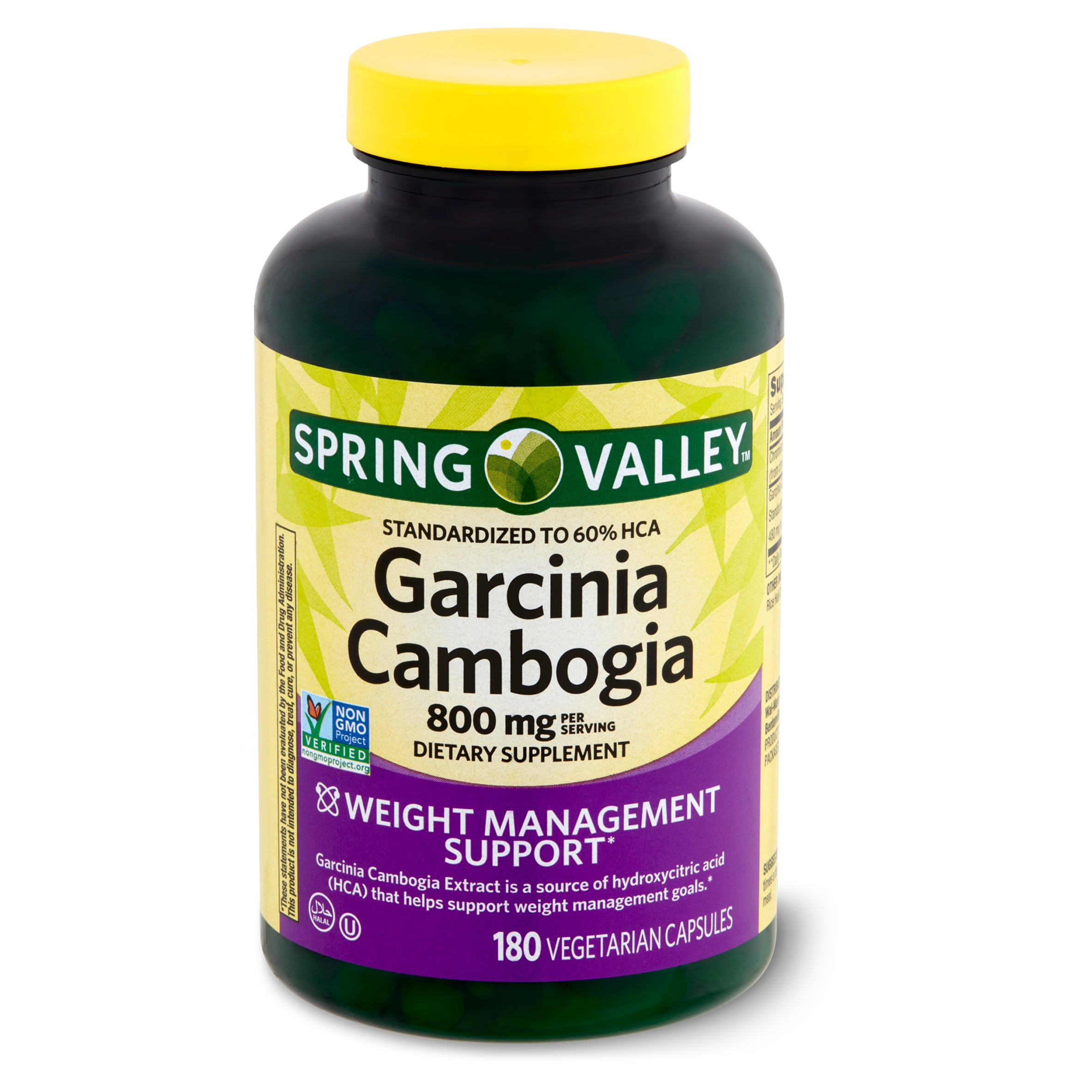 Spring Valley Garcinia Cambogia 800 mg, 180 Capsules