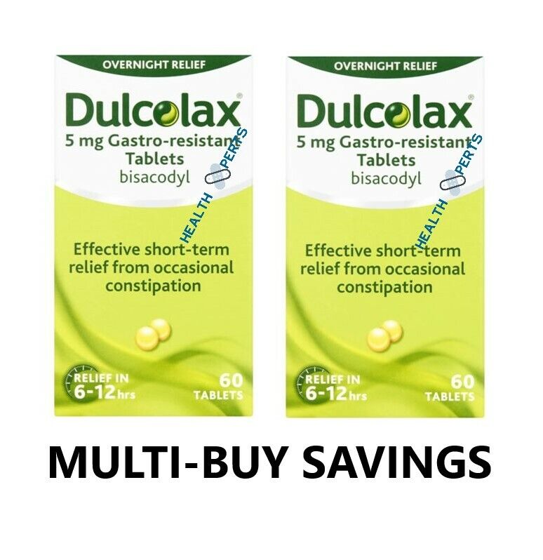 Dulcolax 5mg Laxative Tablets for Constipation