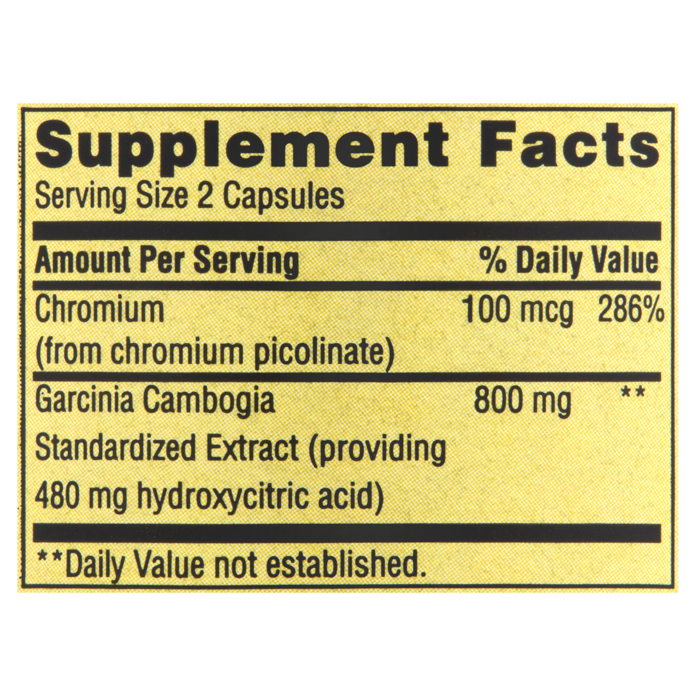 Spring Valley Garcinia Cambogia 800 mg, 180 Capsules