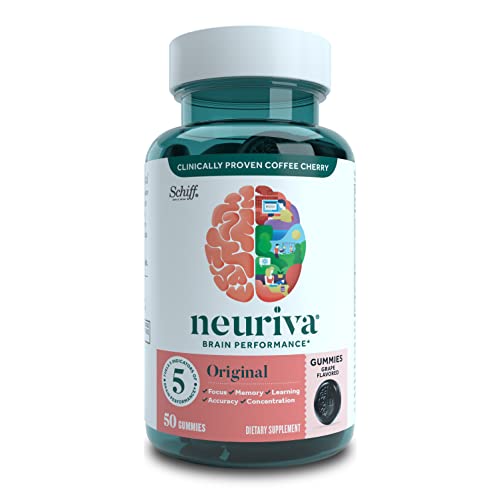 Neuriva Brain Performance Grape Gummies - 50 Count