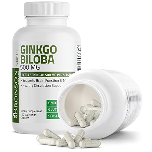 Bronson Ginkgo Biloba 500mg - Brain Function Support