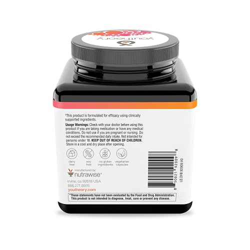 Youtheory Daily Fat Burner Vegetarian Capsules, 60 ct