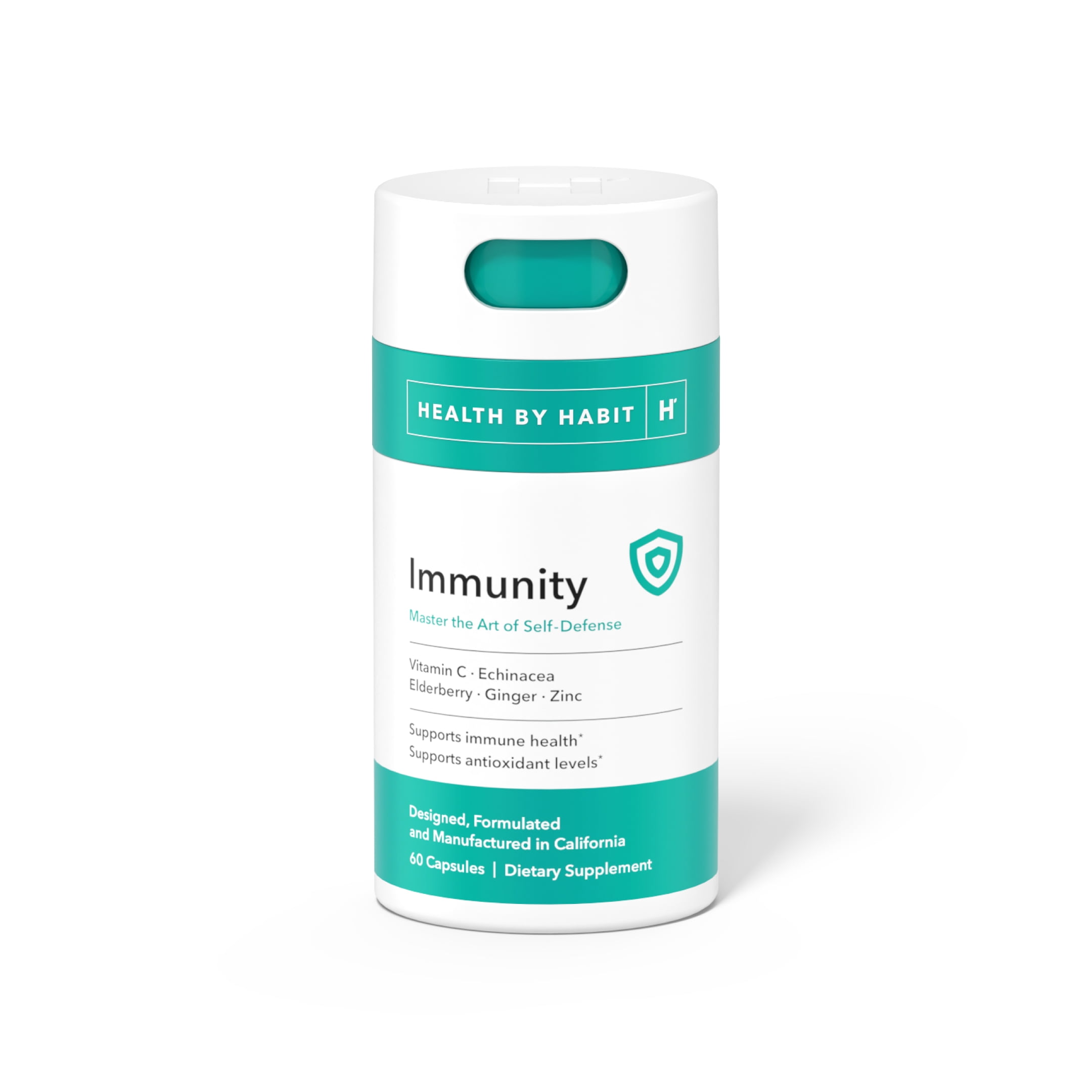 Immunity Boost: Echinacea, Elderberry & Zinc Capsules