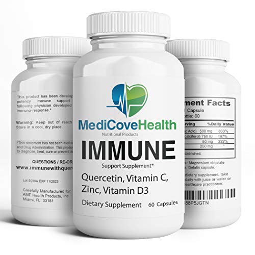 Immune Support with Quercetin, Vitamin C, Zinc