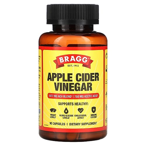 Bragg Apple Cider Vinegar Capsules with D3 & Zinc