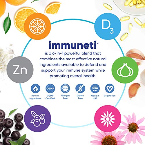 Immuneti 6-in-1 Immune Support Blend - 3 Pack
