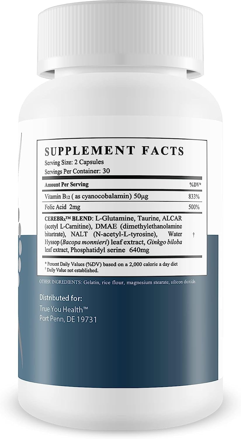 True You Health Advanced Memory Formula - 60 Capsules