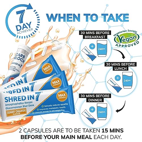 Shredin7 Weight Management Supplement with B Vitamins