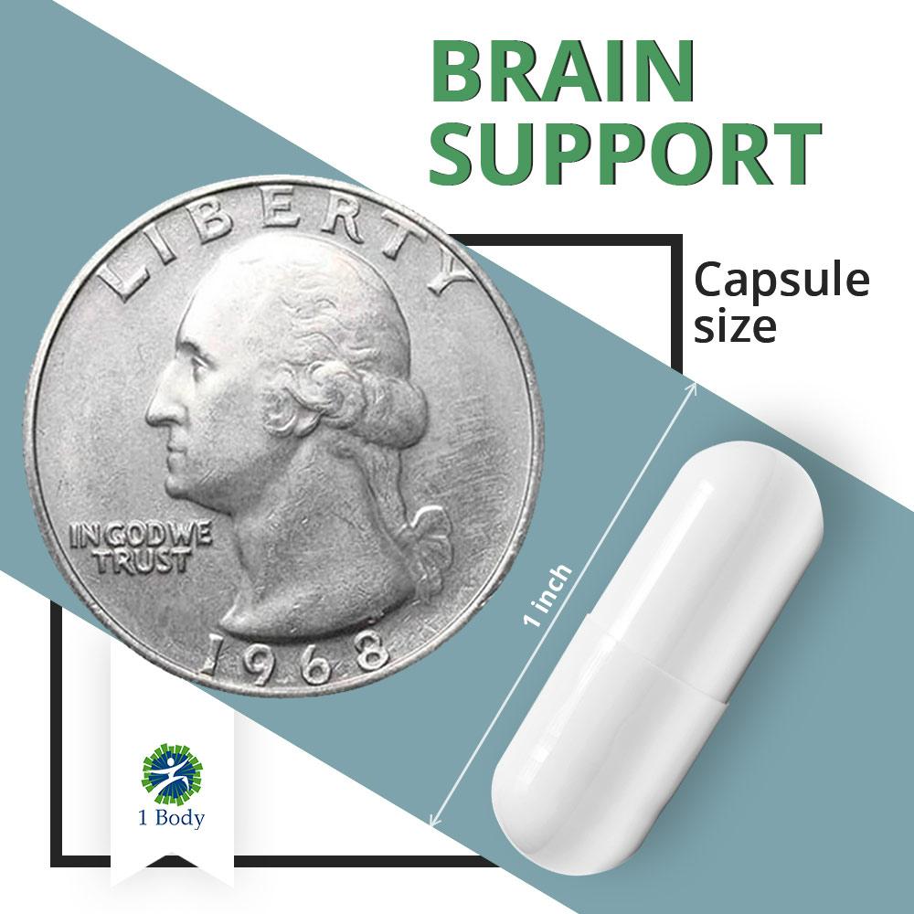 Memory Support Supplement with Nootropics and Lion's Mane