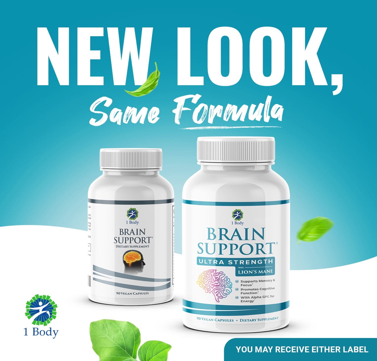 Memory Support Supplement with Nootropics and Lion's Mane