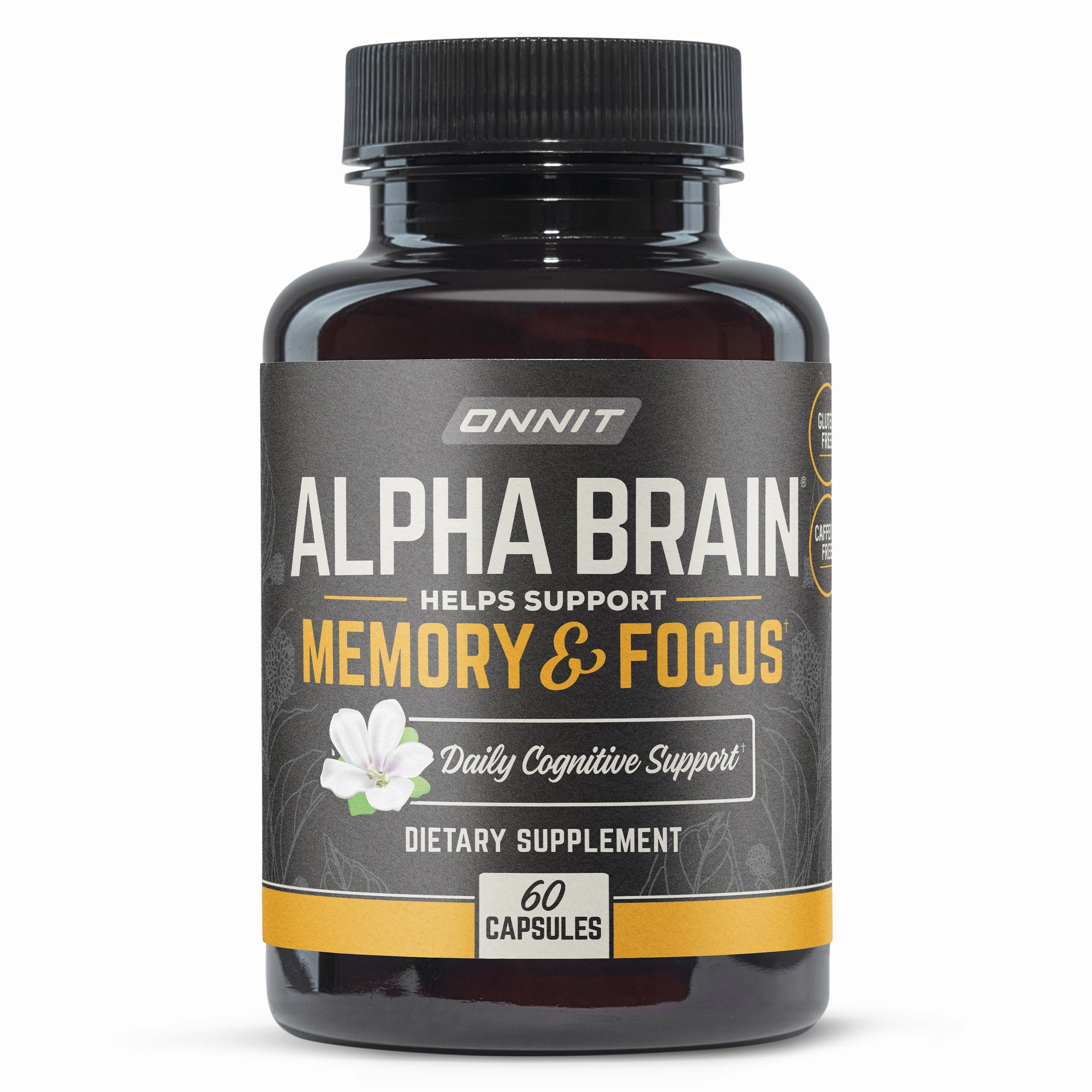 ONNIT Alpha BRAIN Nootropic for Memory & Focus