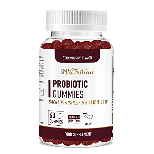 Probiotic Gummies for Gut Health – 60 Count
