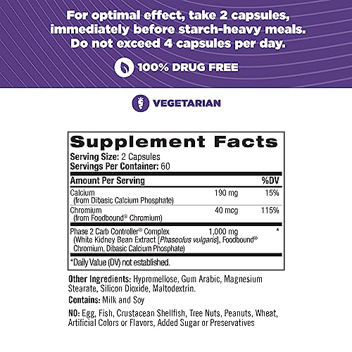 Natrol Carb Intercept Capsules with White Kidney Bean