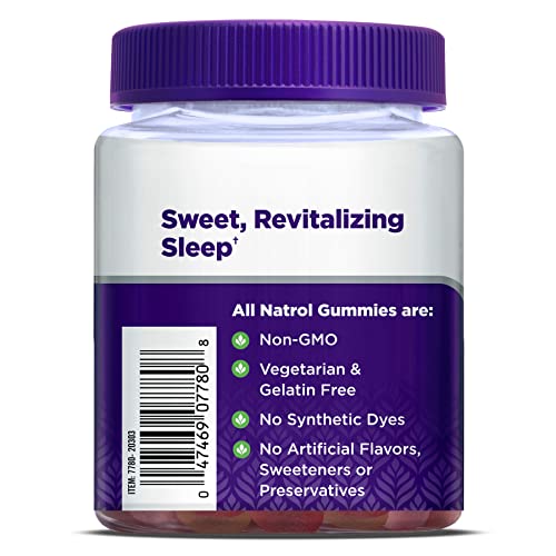 Natrol Sleep Gummies for Immune Health, Berry Flavor