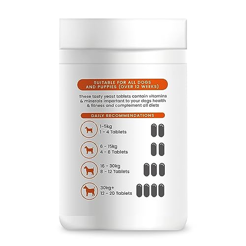 Vetzyme Conditioning Tablets for Dogs, 500 Count