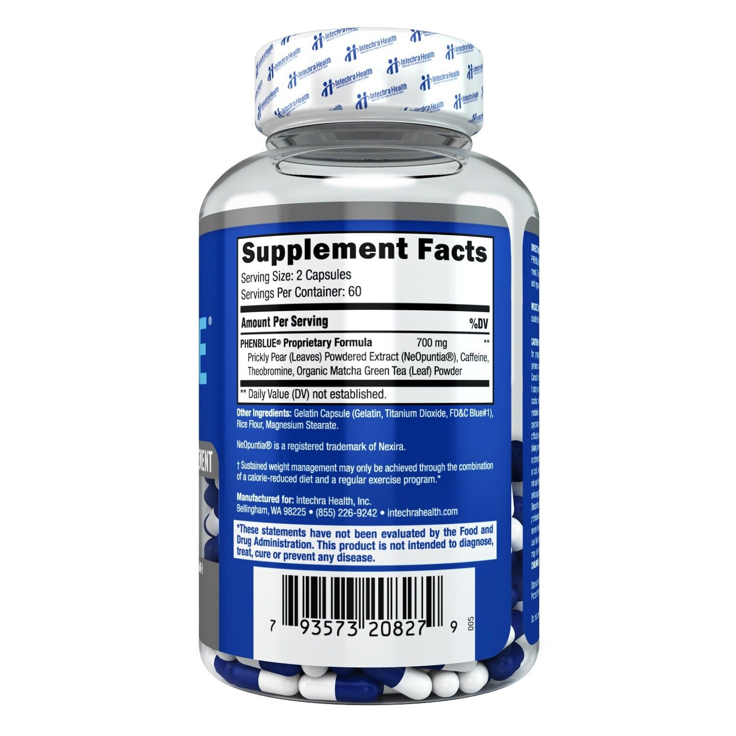 PHENBLUE Extreme Energy Weight Management Capsules