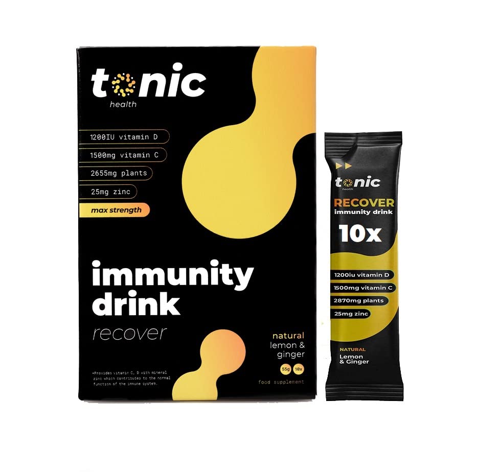 High Dose Immunity Drink Sachets with Vitamins C, D, Zinc