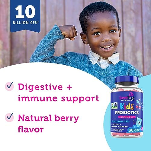 Lovebug Kids Probiotics - 10 Billion CFU Chewables