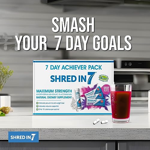 Shredin7 7-Day Weight Management Supplement Pack