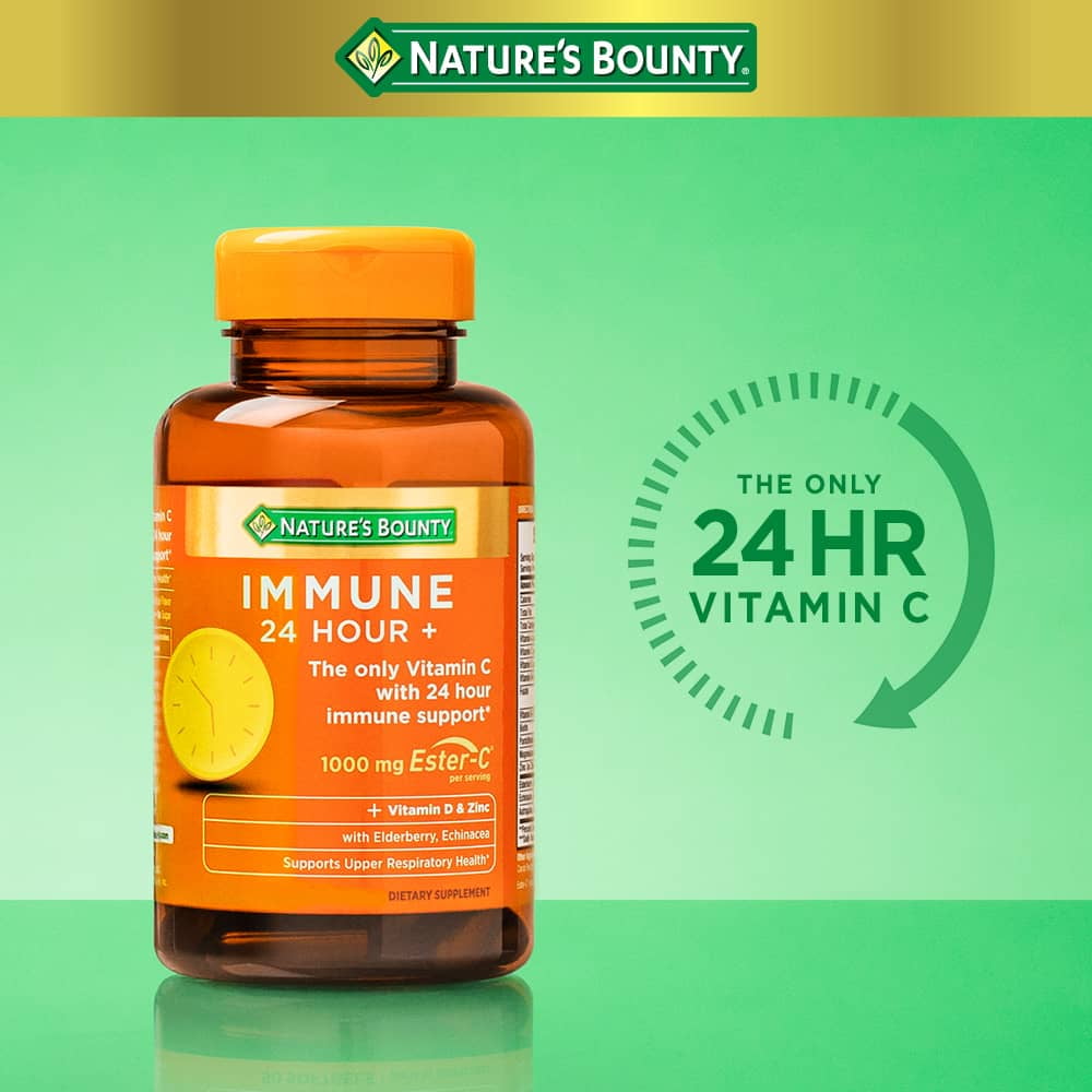 Nature's Bounty Immune Support with Vitamin C, D, Zinc