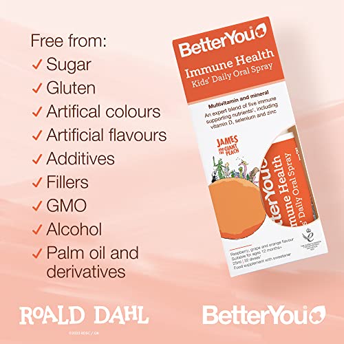 BetterYou Daily Immune Health Spray for Kids 25ml