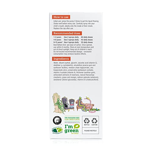 BetterYou Daily Immune Health Spray for Kids 25ml