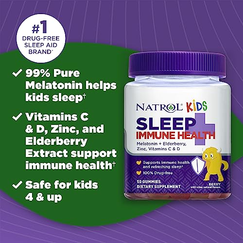 Natrol Kids Sleep + Immune Health Gummies
