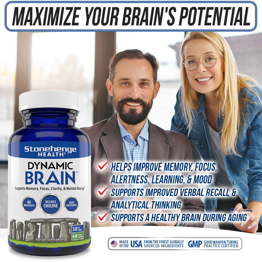 Dynamic Brain Supplement for Memory and Focus