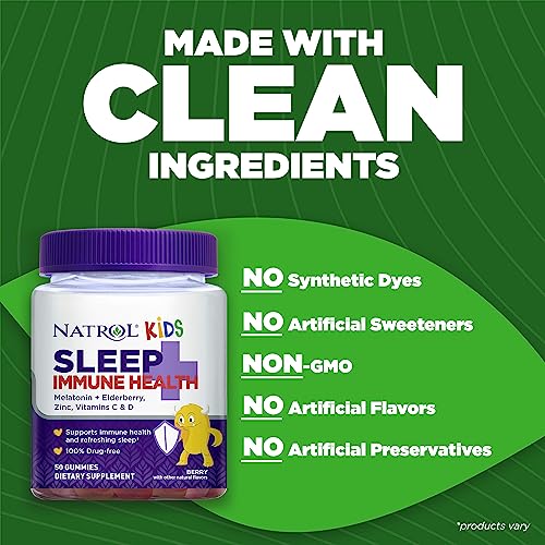 Natrol Kids Sleep + Immune Health Gummies